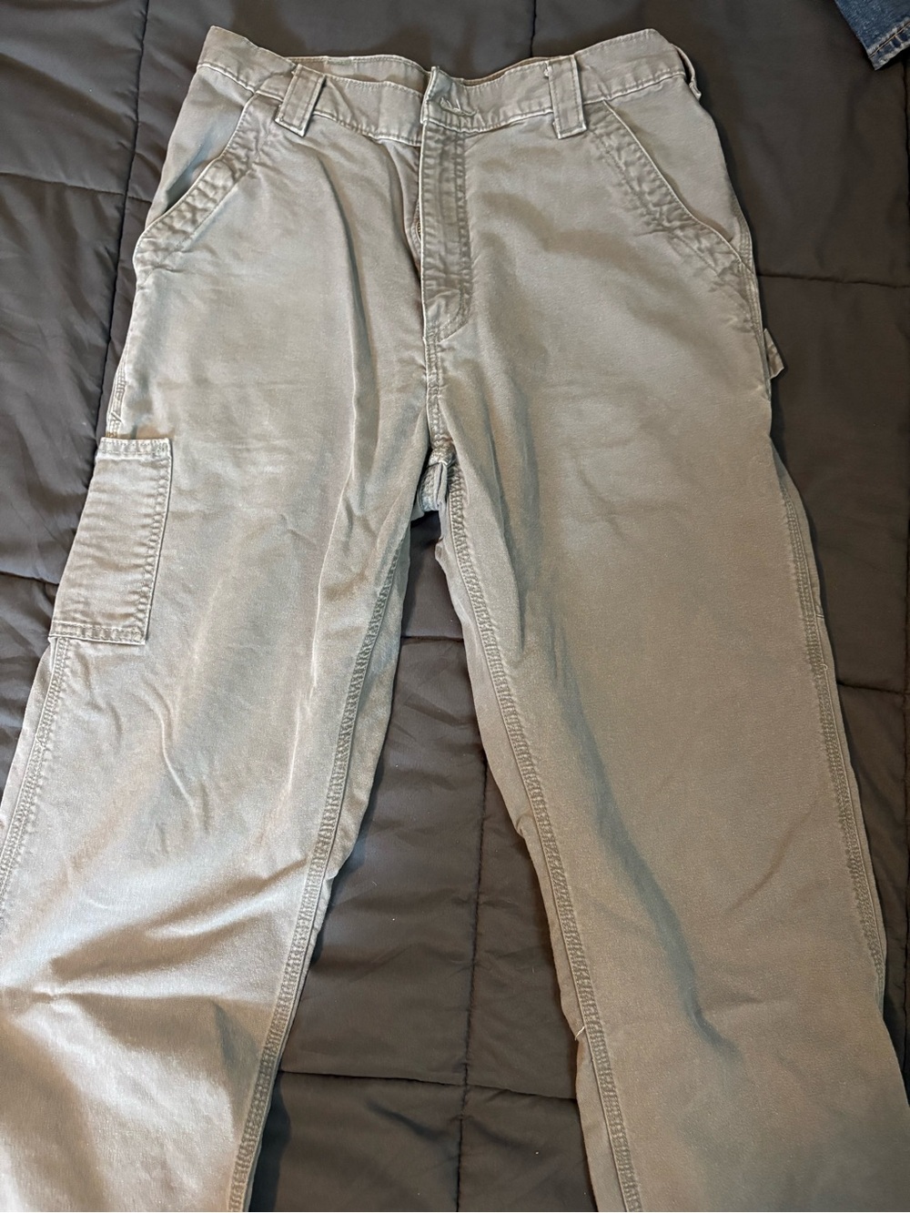 Carhartt Men's Cargo Pants - Light Gray